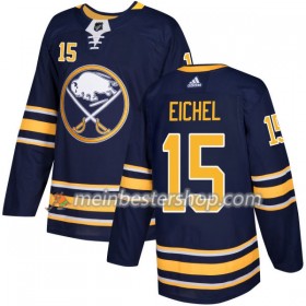 Buffalo Sabres Jack Eichel 15 Adidas 2017-2018 Marineblau Trikot Authentic - Herren